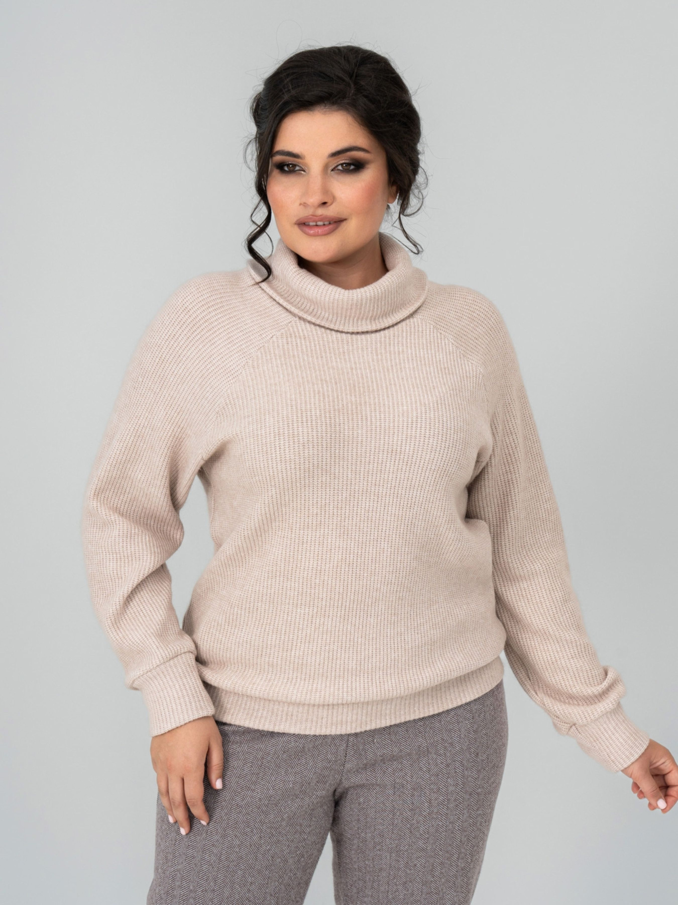 Свитер All Posa модель ap102144p-bezhevij Фото