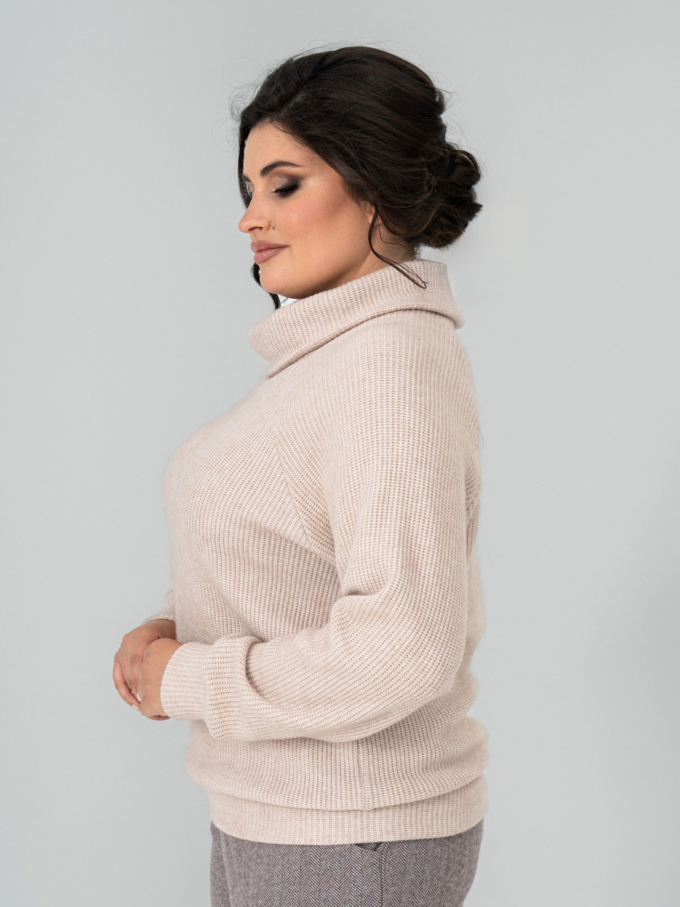 Свитер All Posa модель ap102144p-bezhevij Фото