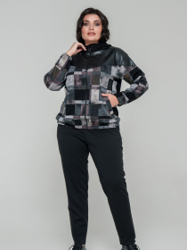 Кофта All Posa модель ap101690p-chornij Фото