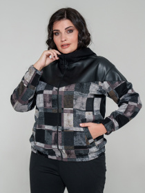 Кофта All Posa модель ap101690p-chornij Фото