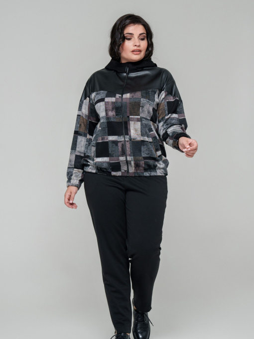 Кофта All Posa модель ap101690p-chornij Фото