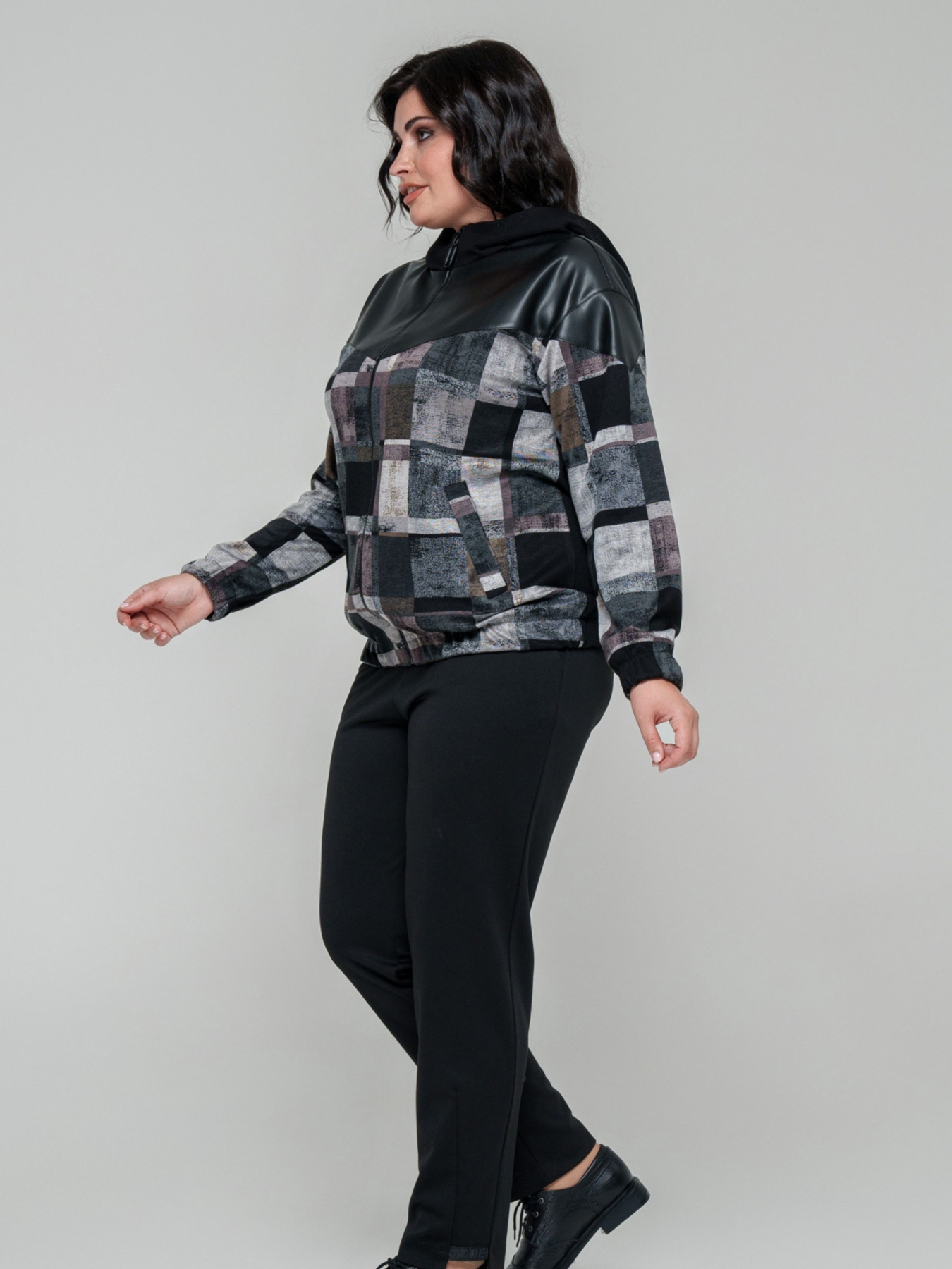 Кофта All Posa модель ap101690p-chornij Фото