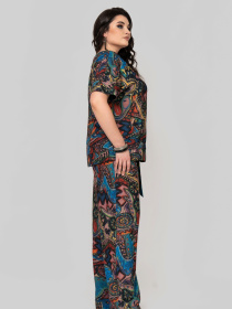 Костюм All Posa Комплект (туніка+штани) модель ap102370p-abstrakcq Фото