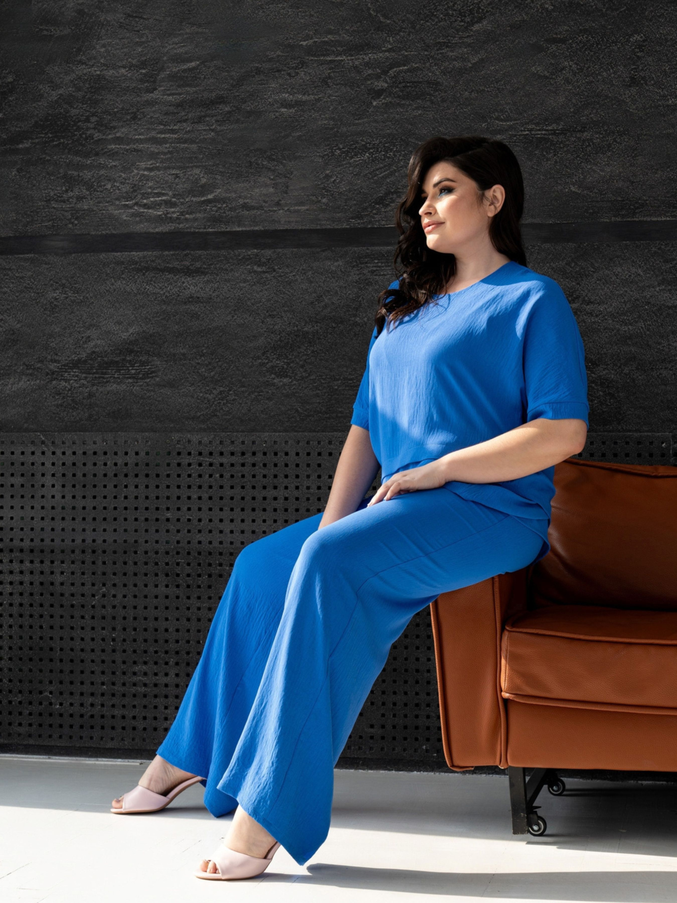 Костюм All Posa Комплект (туніка+штани) модель ap101919p-sinj Фото