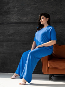 Костюм All Posa Комплект (туніка+штани) модель ap101919p-sinj Фото