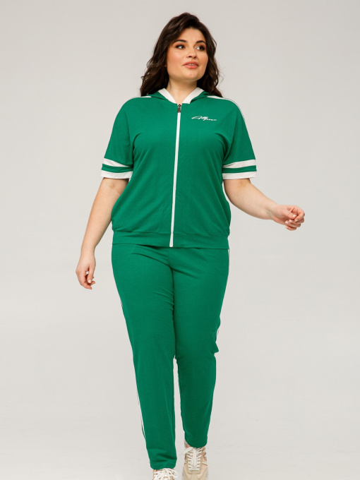 Спортивный костюм All Posa Комплект (кофта+штани) модель ap101519p-zelenij Фото