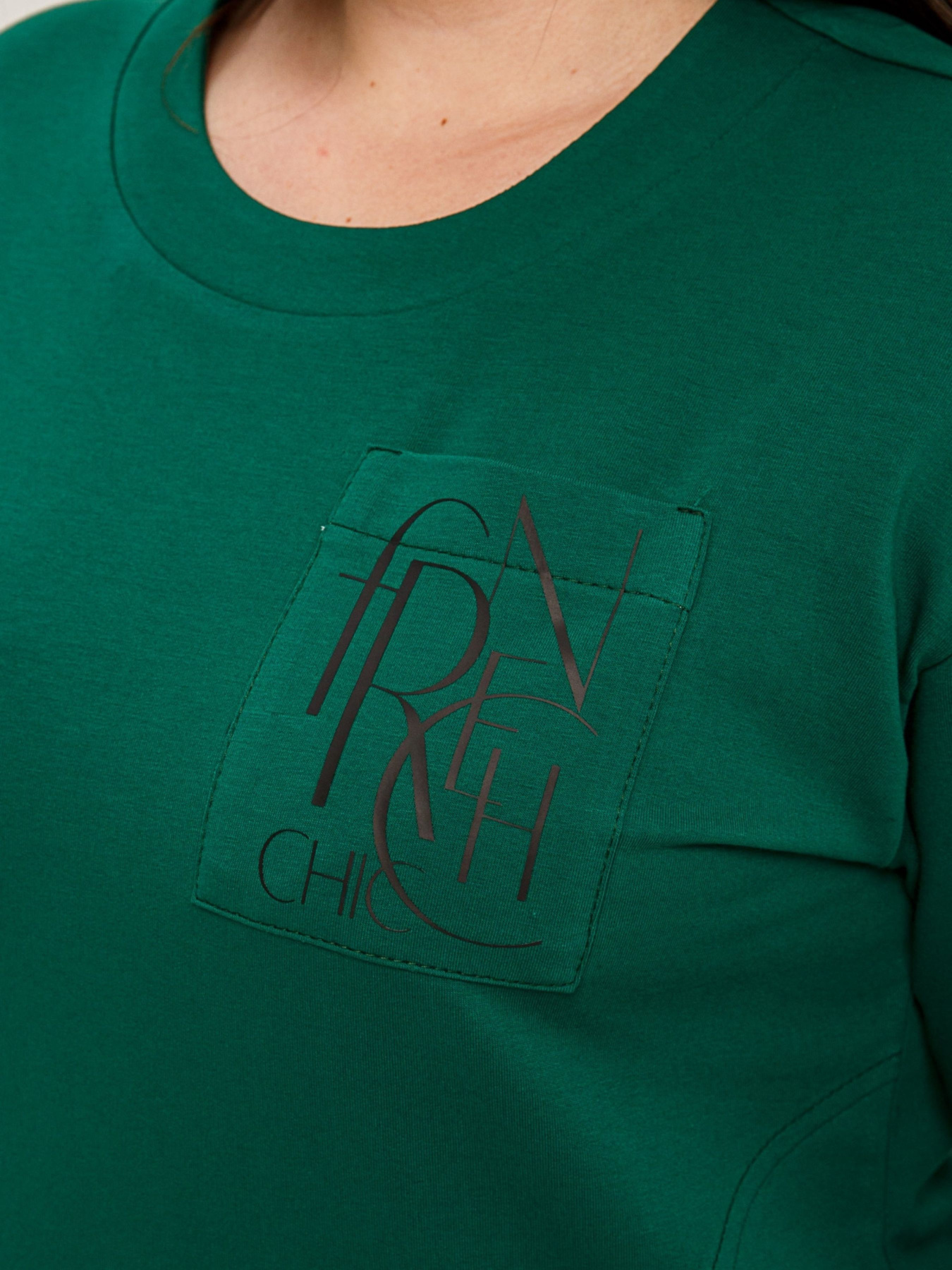 Повседневный костюм All Posa Комплект (кофта+штани) модель ap101452p-zelenij Фото