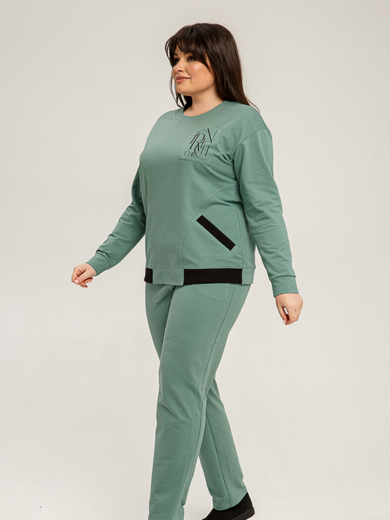 Костюм All Posa Комплект (кофта+штани) модель ap101452p-olivka Фото