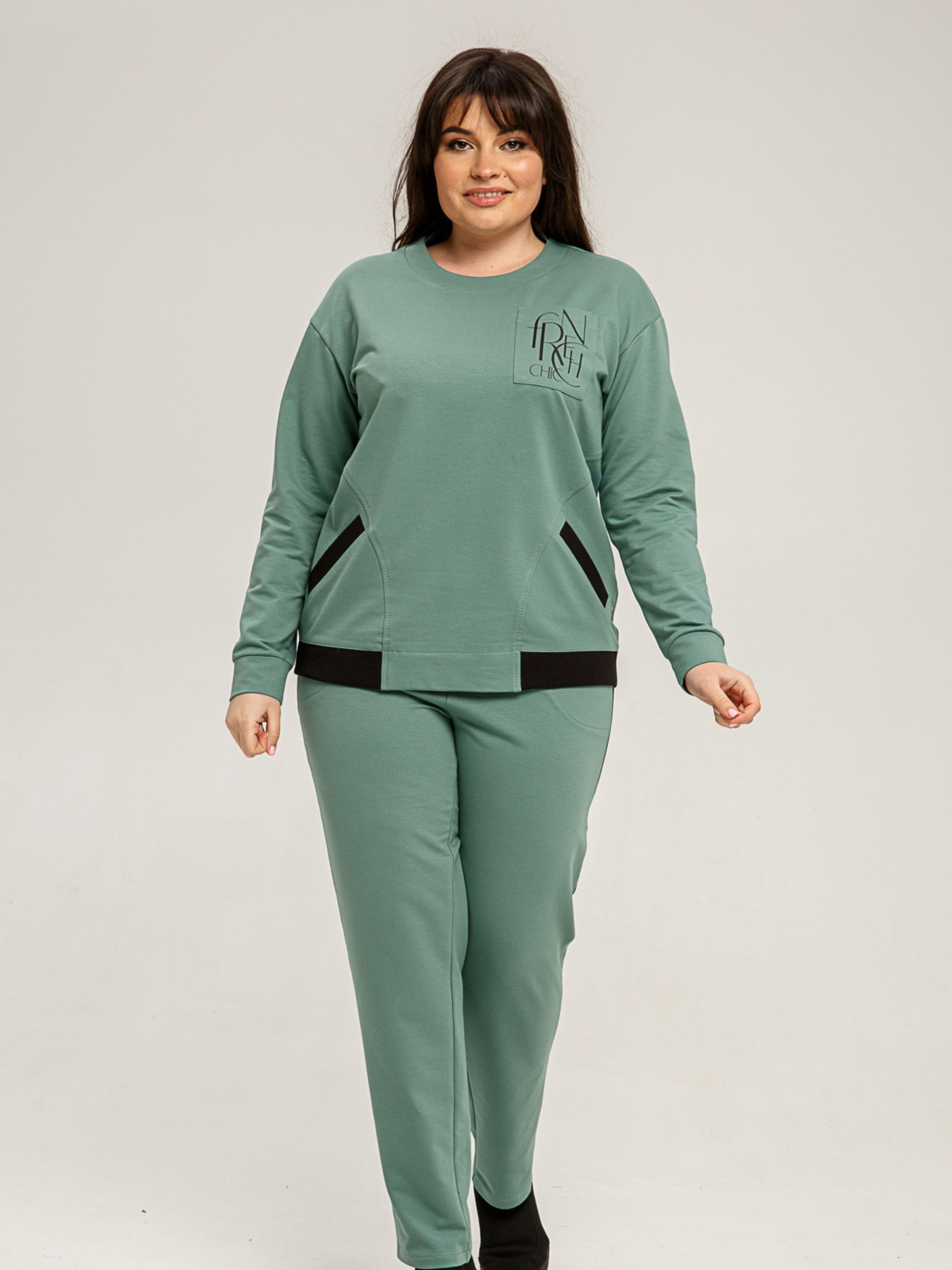 Костюм All Posa Комплект (кофта+штани) модель ap101452p-olivka Фото