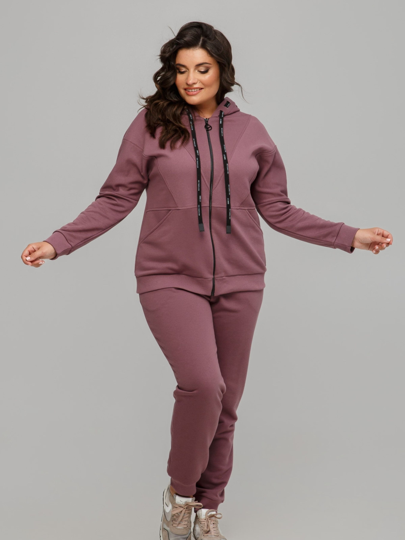 Спортивний костюм All Posa Комплект (кофта+штани) модель ap101438p-dimchasta-troqnda Фото