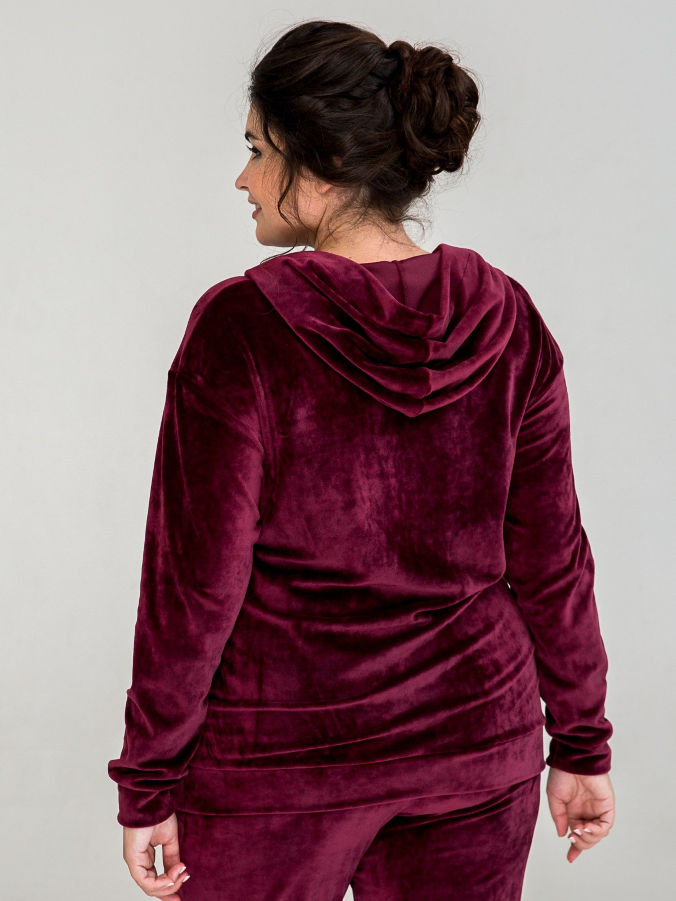 Спортивный костюм All Posa модель ap101277p-bordo Фото