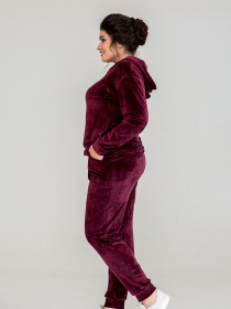 Спортивный костюм All Posa модель ap101277p-bordo Фото