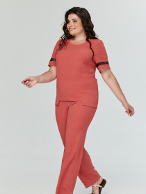 Костюм All Posa модель ap101230p-terakot Фото