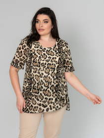 Туніка All Posa модель ap101956p-leopard Фото