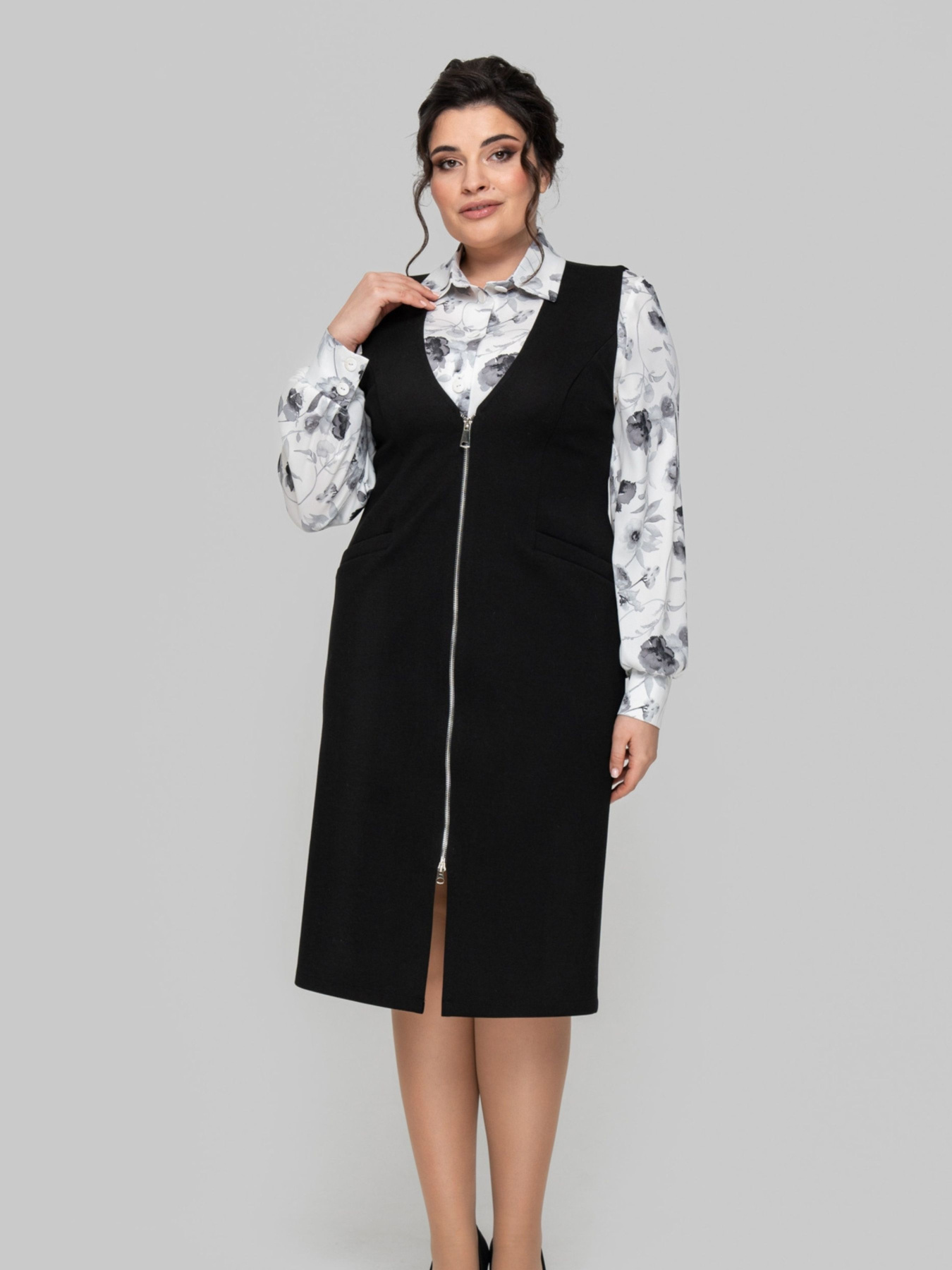 Сарафан All Posa модель ap102291p-chornij Фото