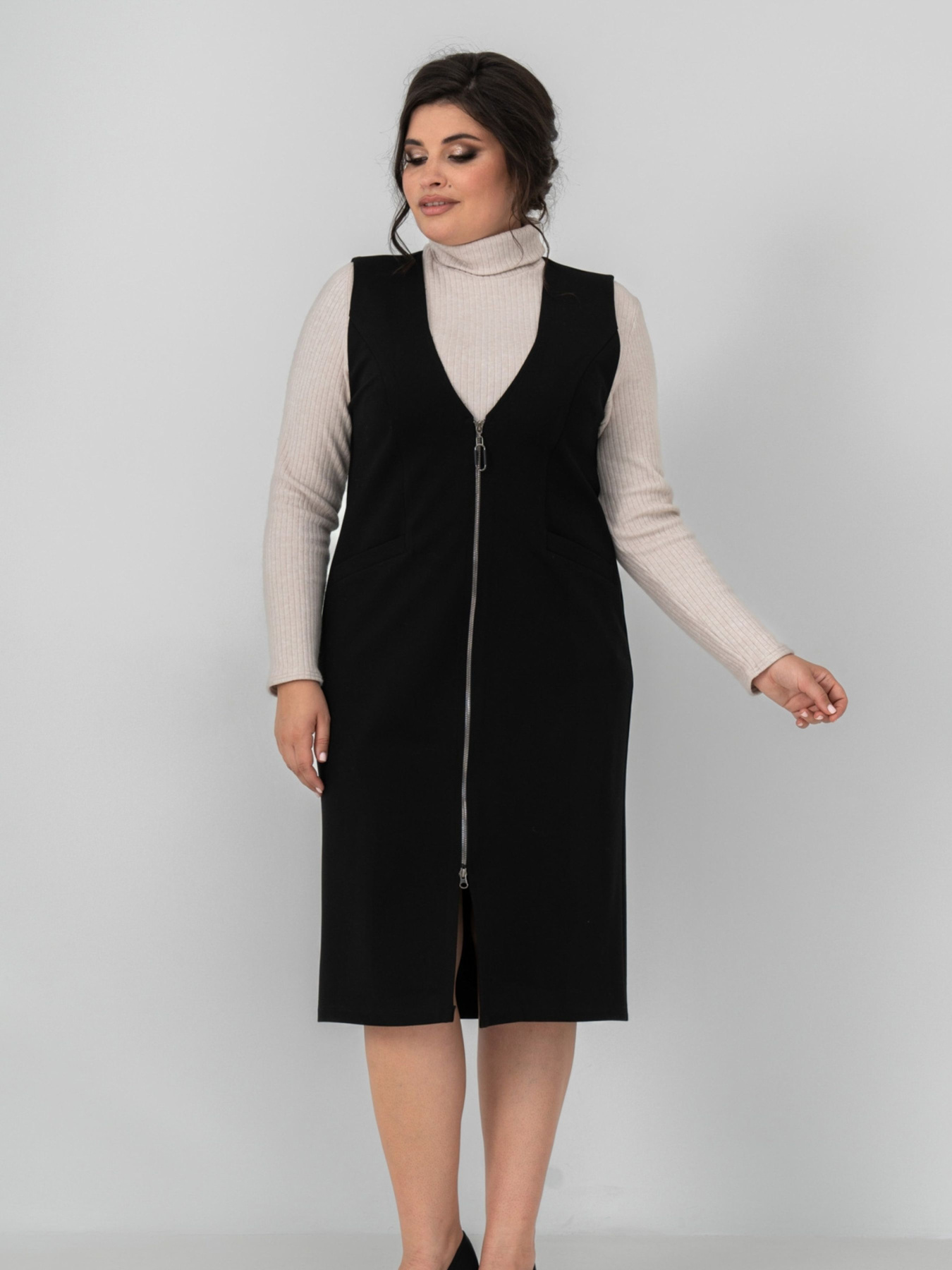 Сарафан All Posa модель ap102291p-chornij Фото