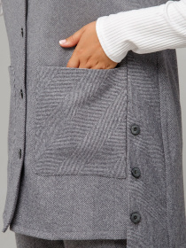 Класичний жилет All Posa модель ap101670p-srij Класичний жилет All Posa модель ap101670p-srij Фото