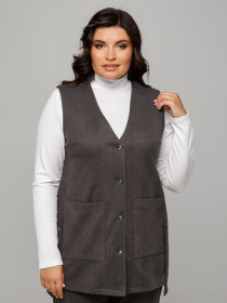 Классический жилет All Posa модель ap101670p-graft Фото