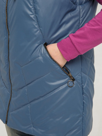 Жилет с утеплителем All Posa модель ap101436p-dzhins Фото