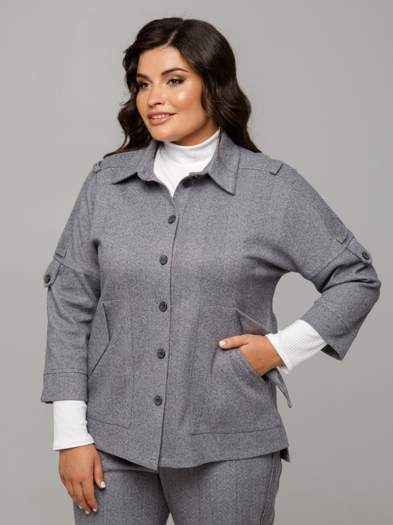 Жакет All Posa модель ap101675p-srij Фото