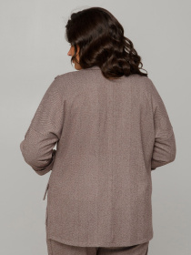 Жакет All Posa модель ap101675p-korichnevij Фото