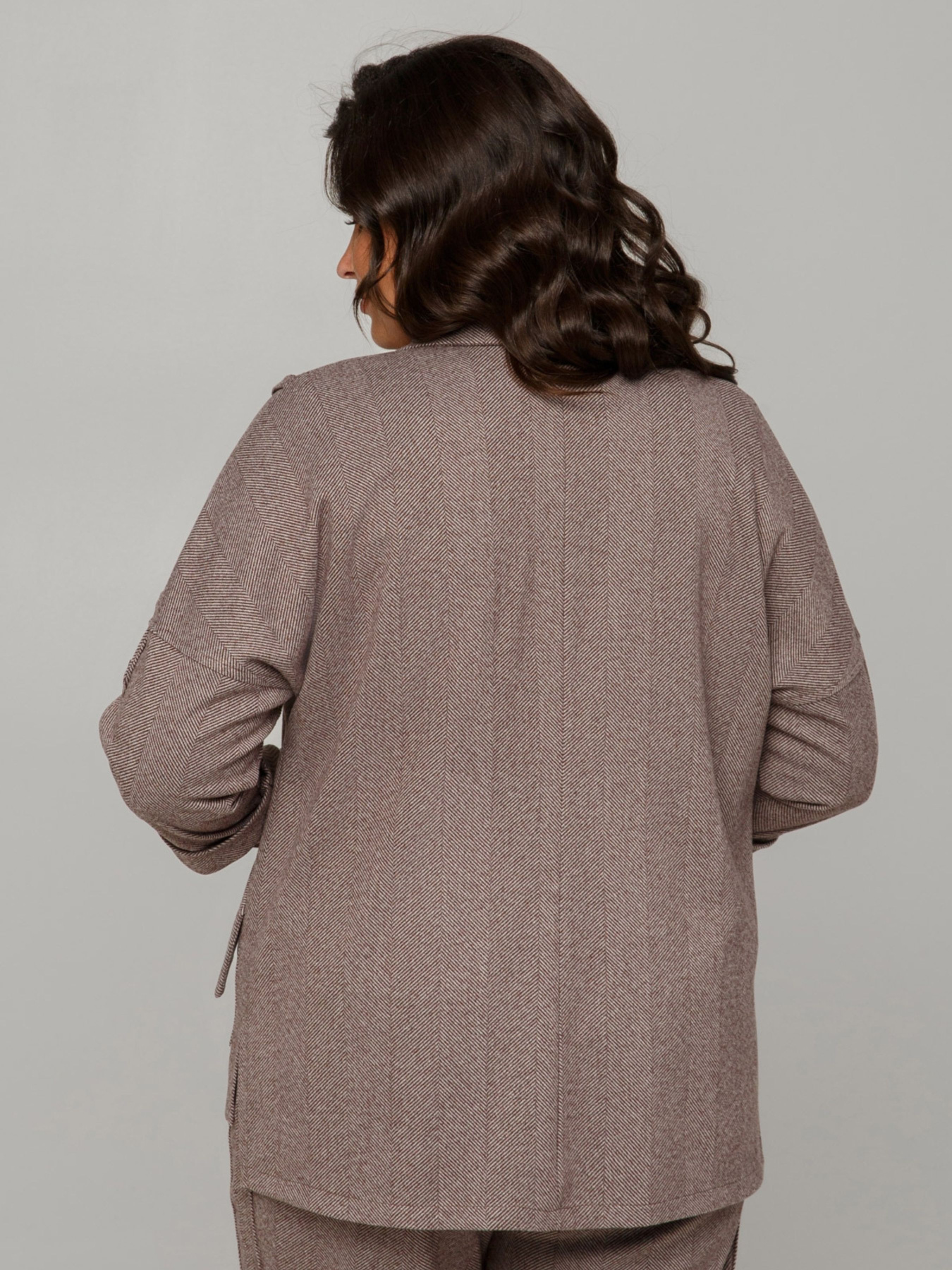 Жакет All Posa модель ap101675p-korichnevij Фото