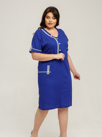 Платье миди All Posa модель ap101407p-elektrik Фото