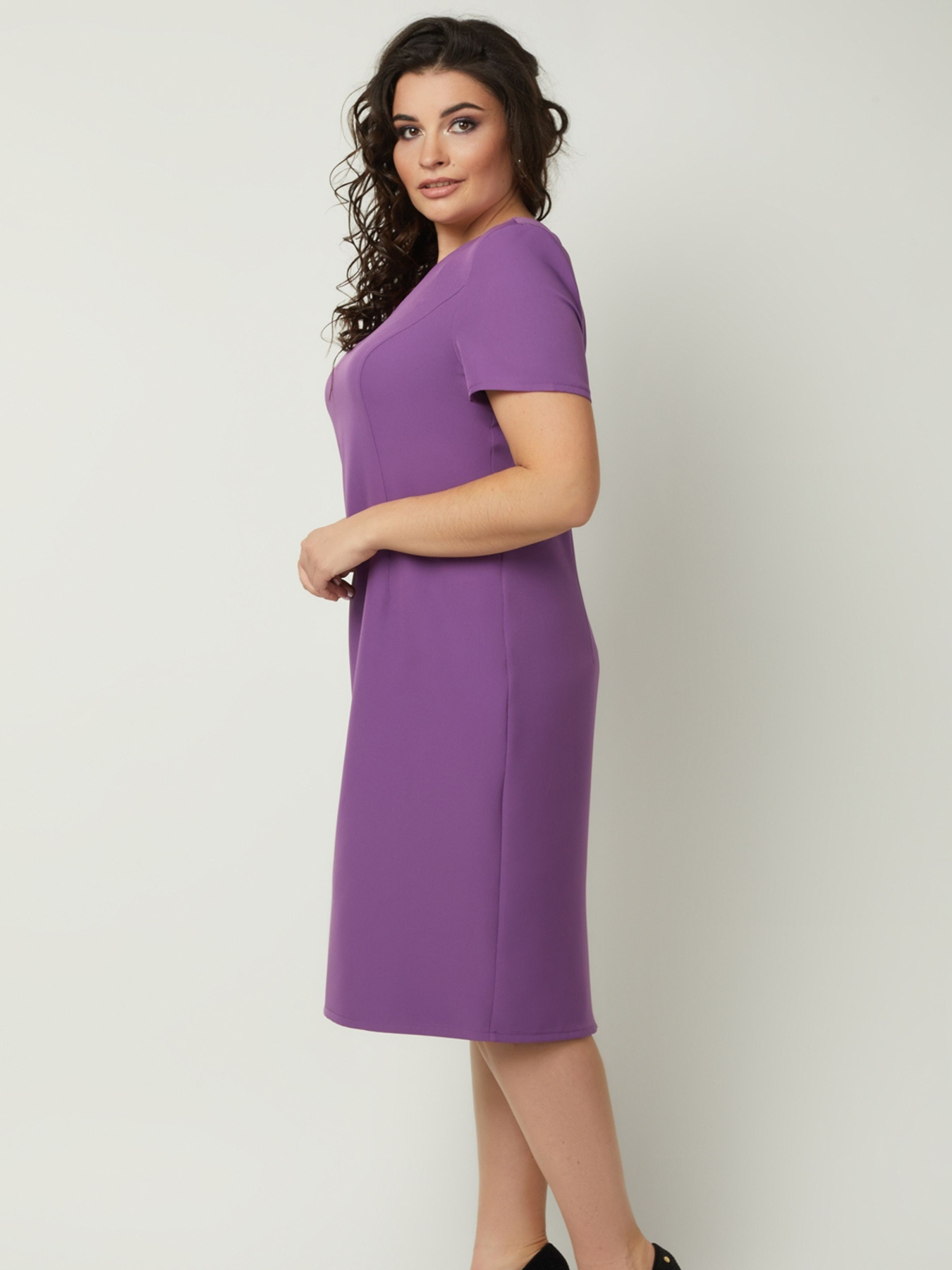 Платье миди All Posa Комплект (накидка+сукня) модель ap100990p-buzok Фото