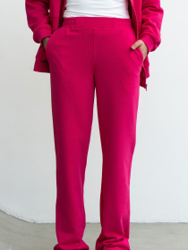 Повседневные штаны RiMari модель 0225-rozhevij Повседневные штаны RiMari модель 0225-rozhevij Фото