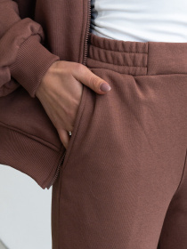 Повседневные штаны RiMari модель 0225-shokolad Фото