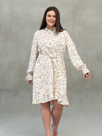 Платье мини RiMari модель 24-moloko-print Фото