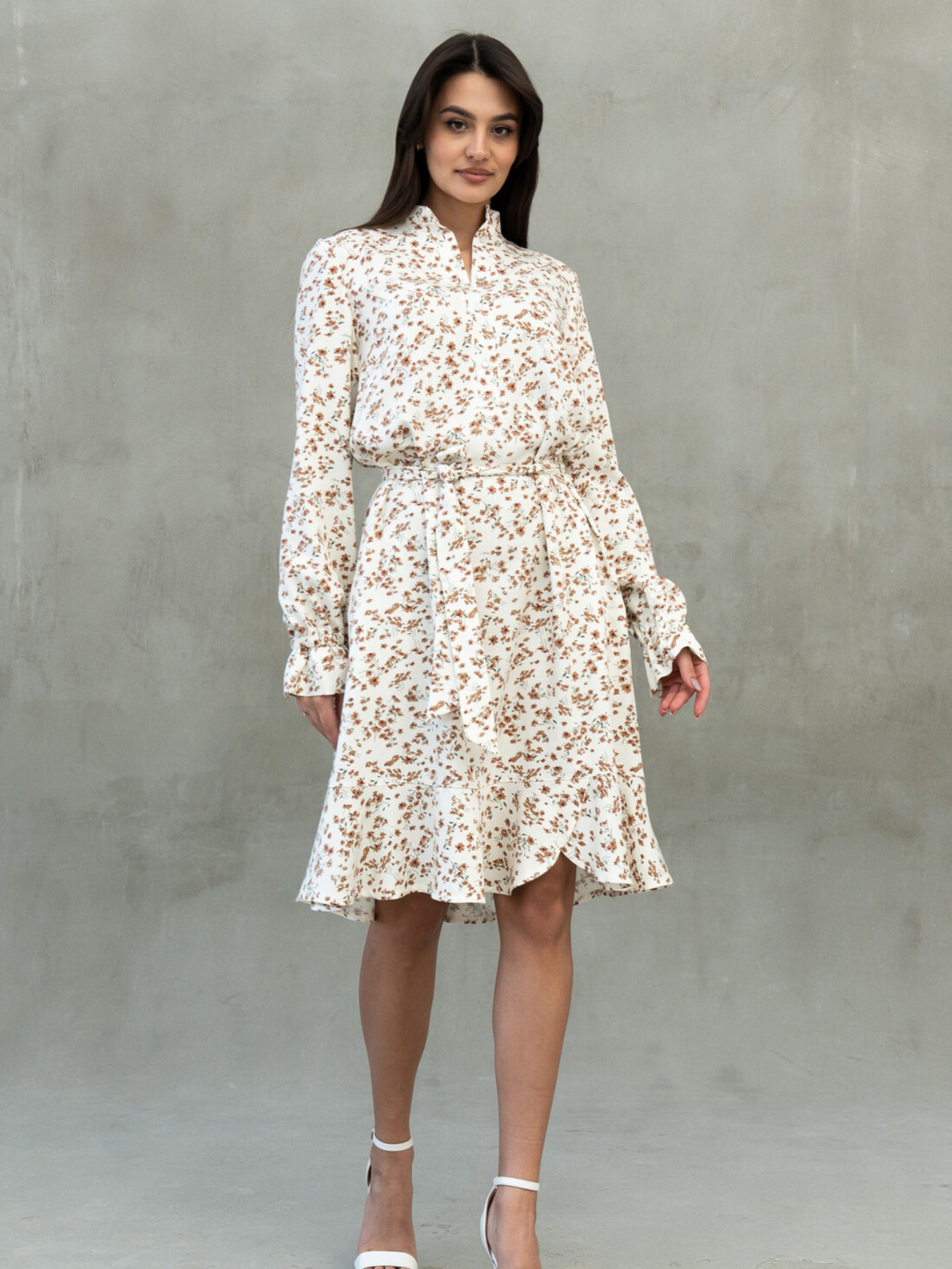 Платье мини RiMari модель 24-moloko-print Фото