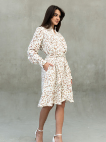 Платье мини RiMari модель 24-moloko-print Фото