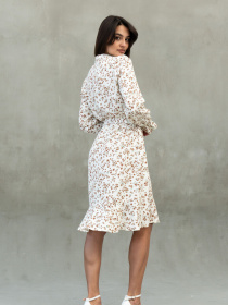 Платье мини RiMari модель 24-moloko-print Фото