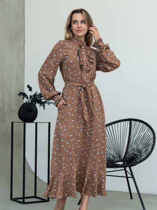 Платье макси RiMari модель 1924-karamelx Фото