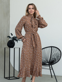 Платье макси RiMari модель 1924-karamelx Фото