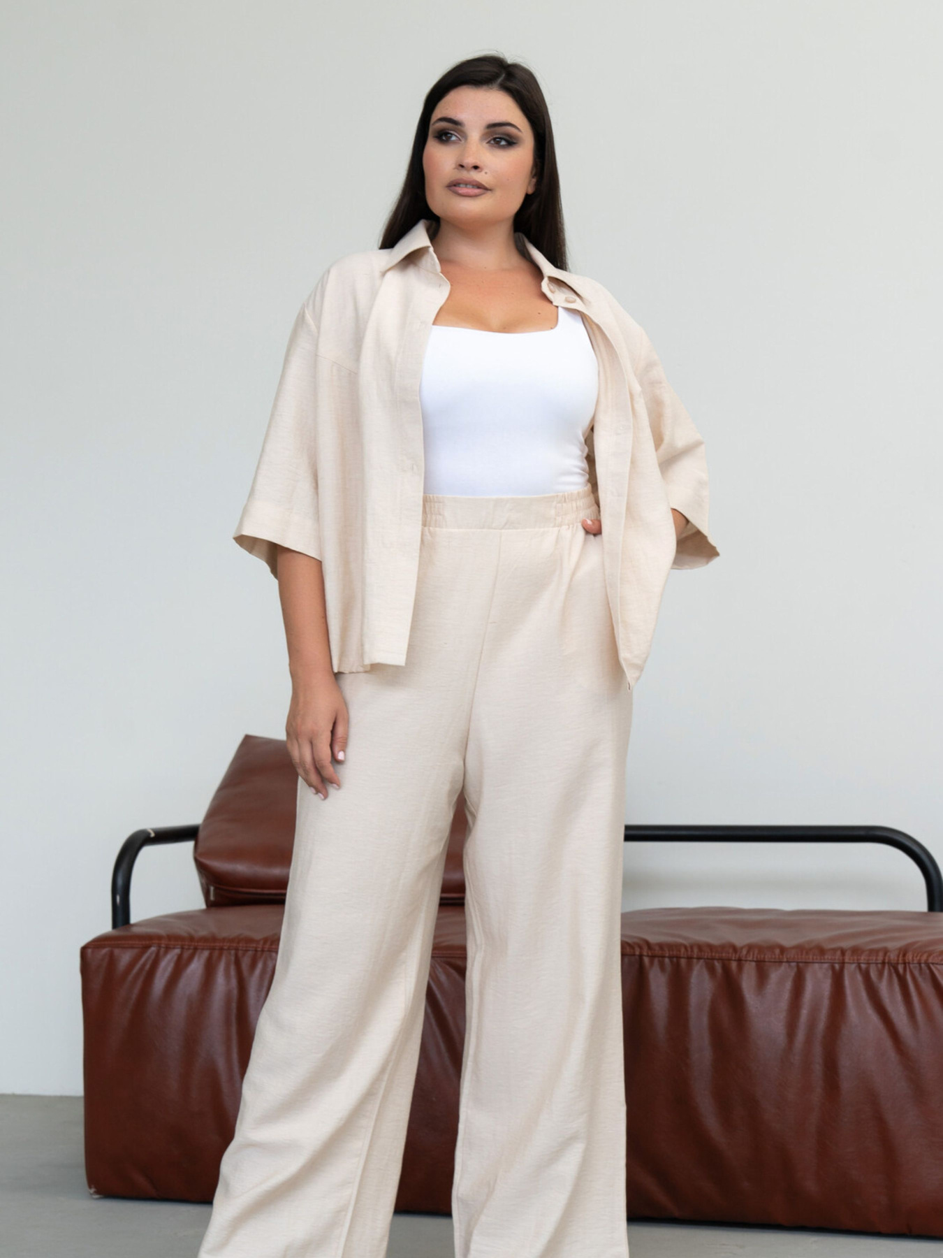 Брюки палаццо RiMari модель 0724-moloko Фото