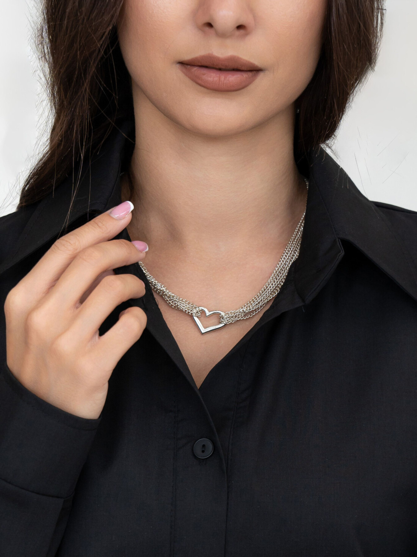 Сорочка RiMari модель 0124-chornij Фото