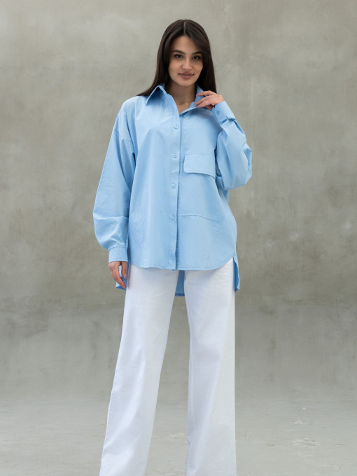 Рубашка RiMari модель 0124-blakitnij Фото