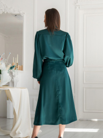 Юбка миди RiMari модель 0221-smaragdovij Фото