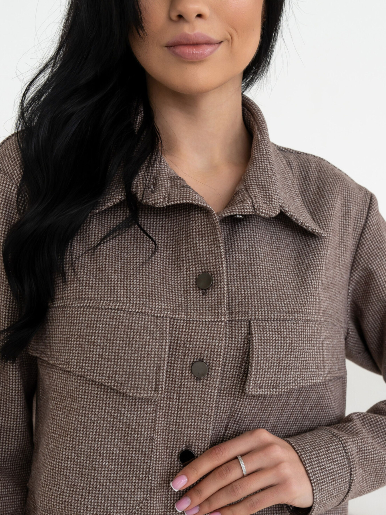 Рубашка RiMari модель 0223-temnij-bezh Фото