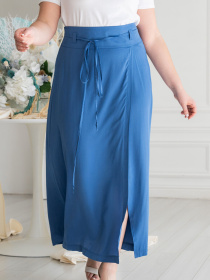 Юбка макси RiMari модель 03-blakitnij Фото