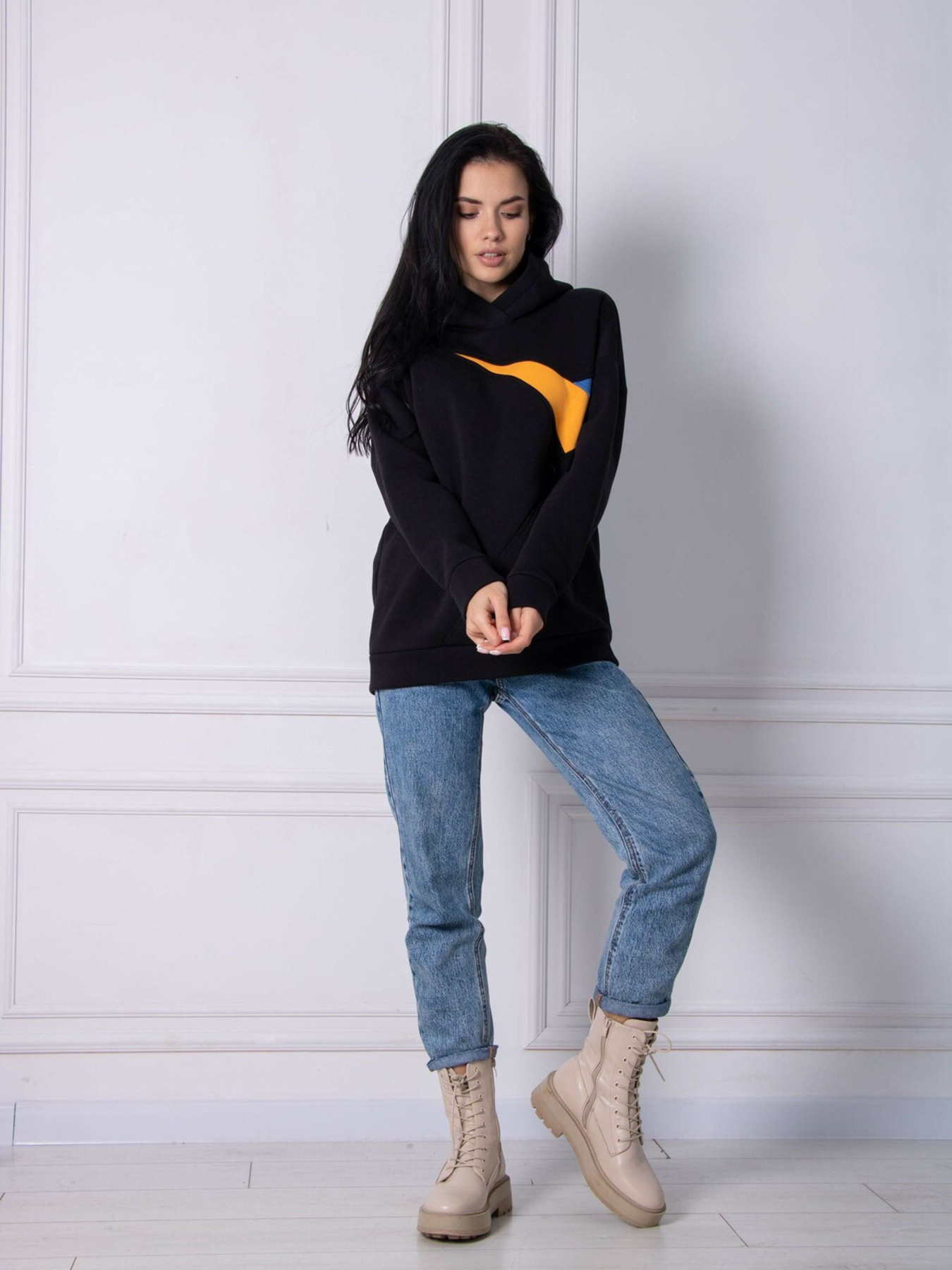 Худи RiMari модель 02-chornij Фото