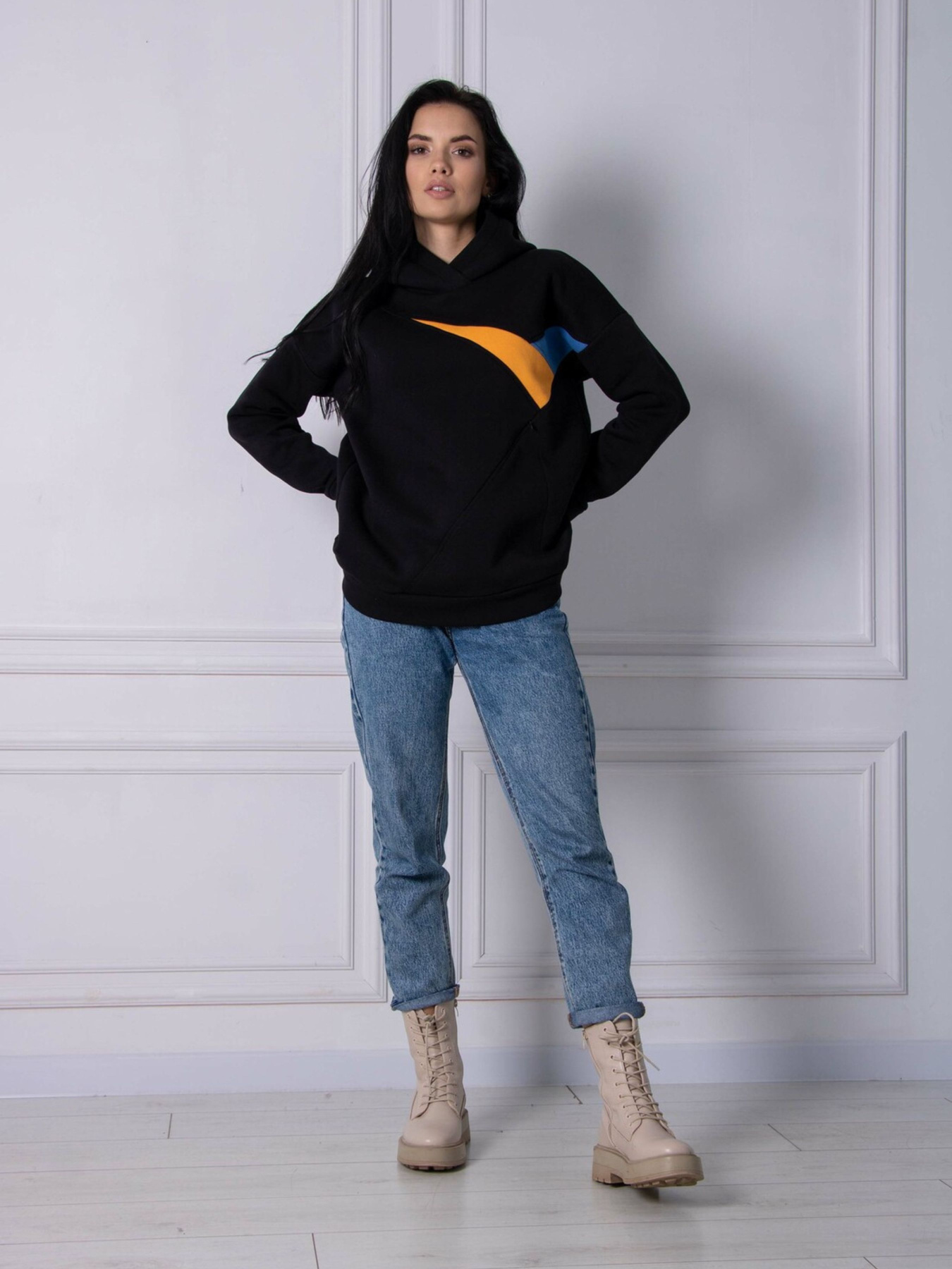 Худи RiMari модель 02-chornij Фото