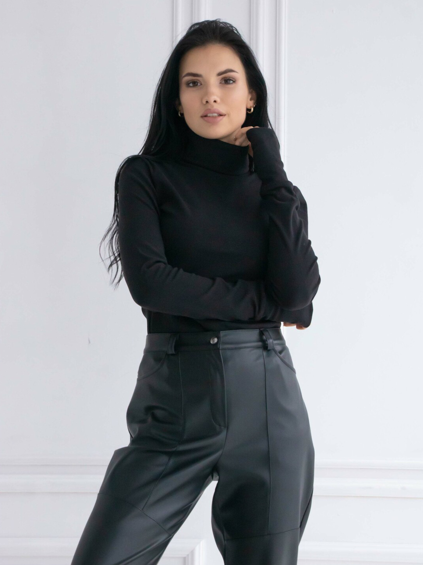 Повседневные штаны RiMari модель 0922-chornij Фото