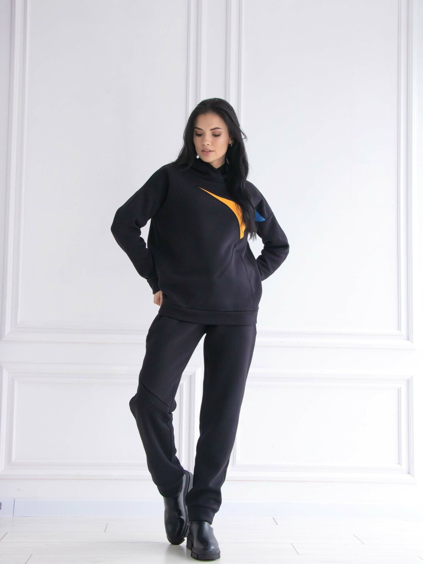 Брюки повседневные RiMari модель 0822-chornij Фото