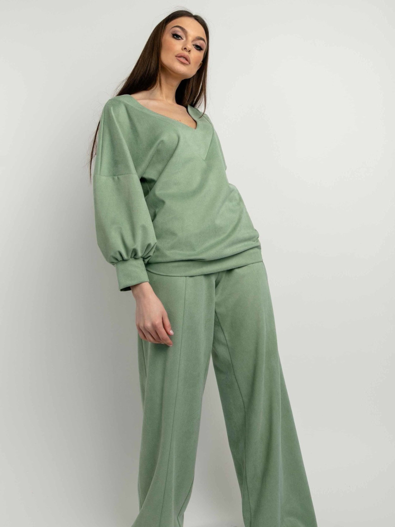 Палаццо RiMari модель 0121-olivka Палаццо RiMari модель 0121-olivka Фото