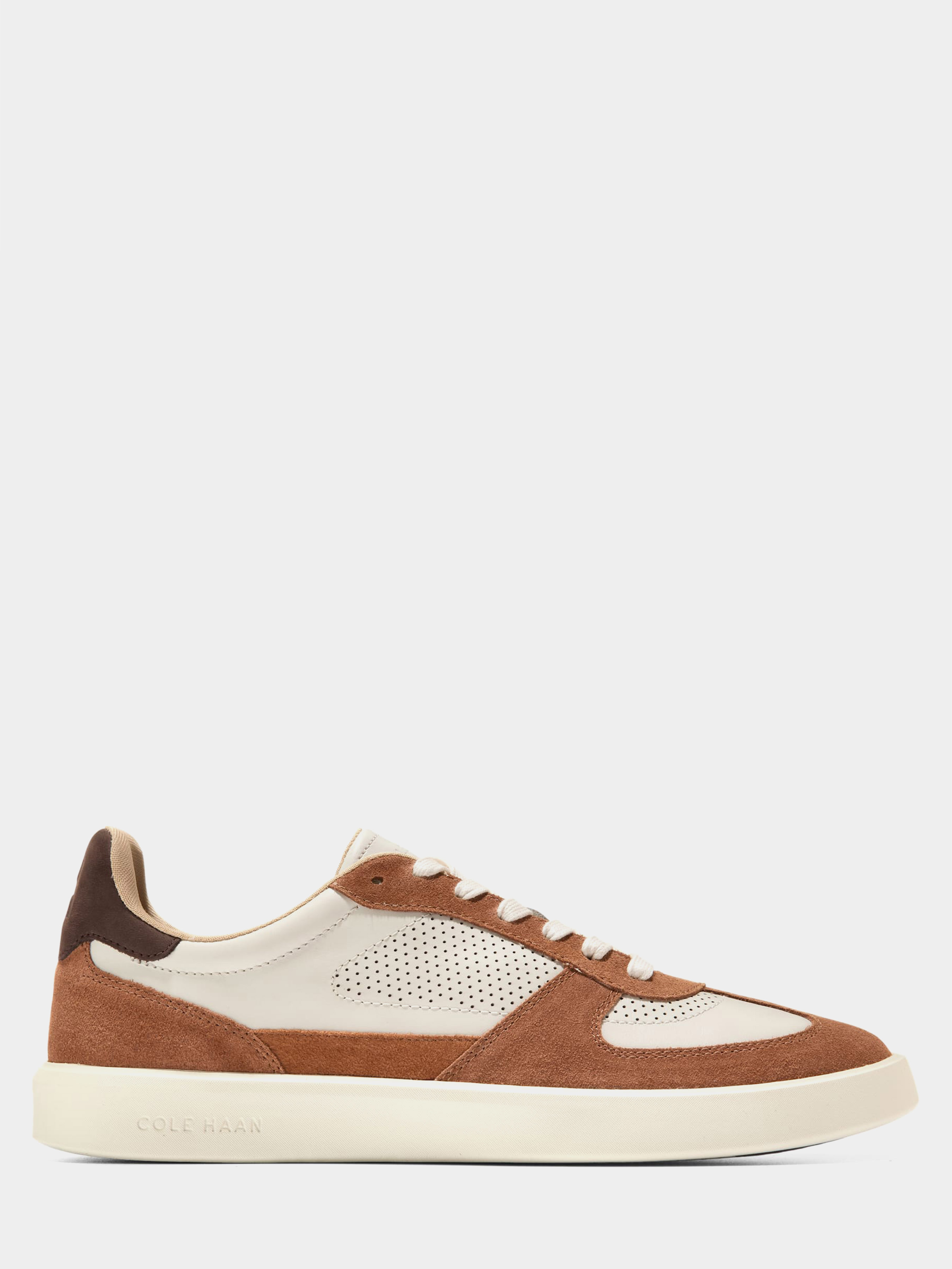 Шкіряні Чоловічі Кеди низькі Cole Haan  (C40238) колір бежевий Cole Haan - купити в Україні