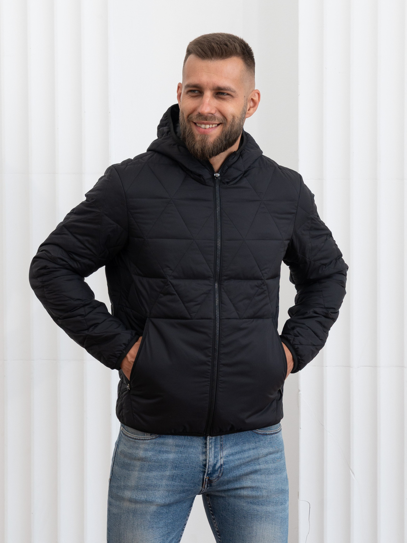 Демісезонна куртка AVALON модель 47-V-BLC Фото