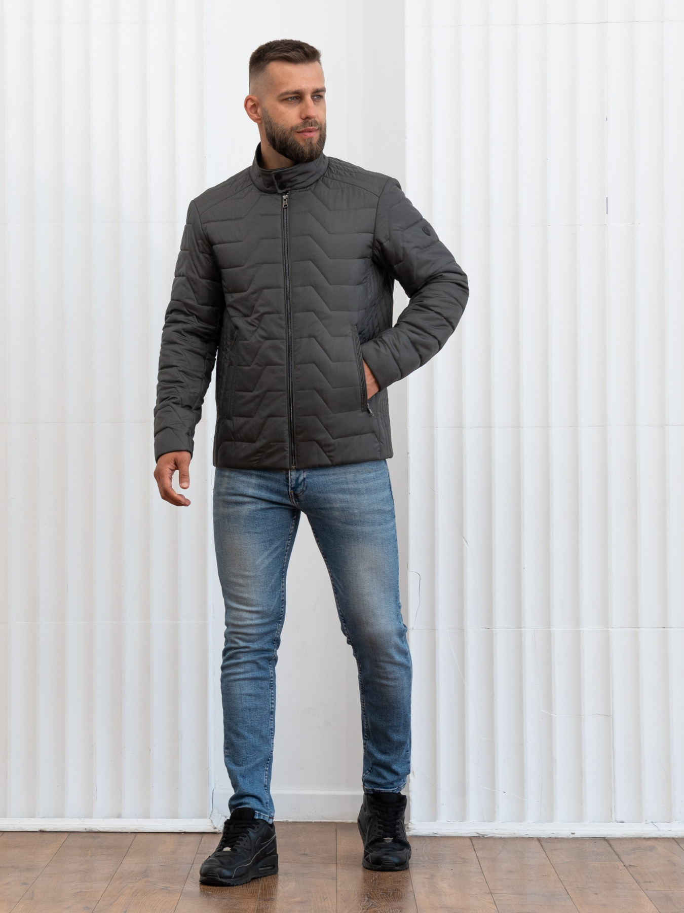 Демісезонна куртка AVALON модель 46-V-oliv Фото